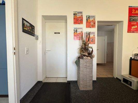 Eingangsbereich im Büro