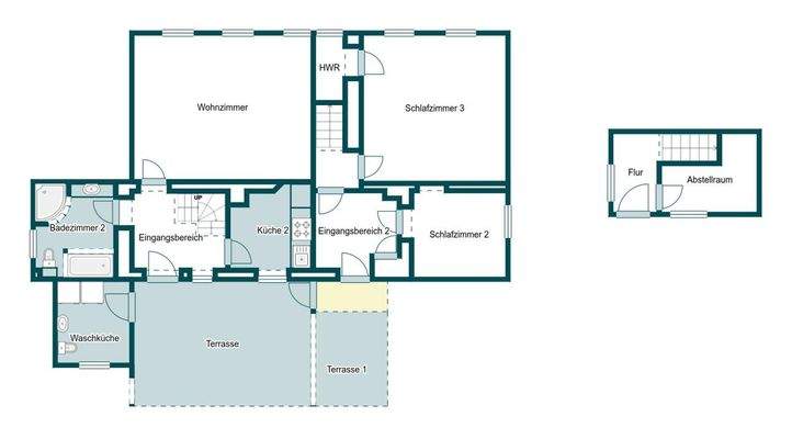 MFH Grundriss Skizze EG