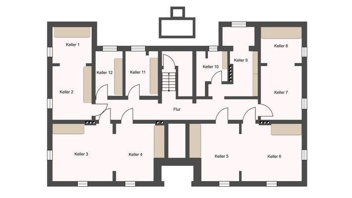 Grundriss Kellergeschoss