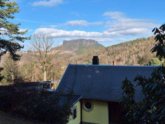 Blick auf den Lilienstein