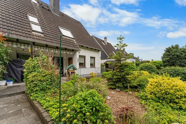 Blick auf die Terrasse