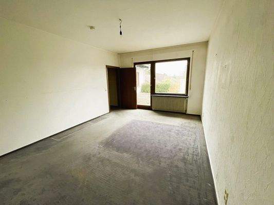 Schlafzimmer mit Zugang Terrasse