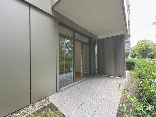 Terrasse nach außen