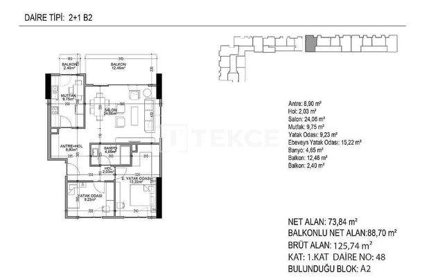 Spacious Apartments within Secured Complex in Küçükçekmece
