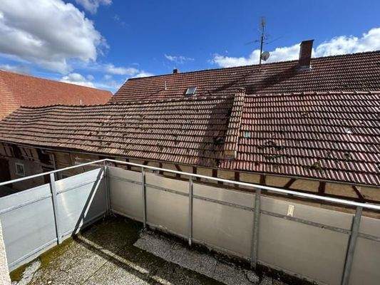 Balkon im Obergeschoss