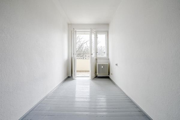 Schlafzimmer mit Balkon