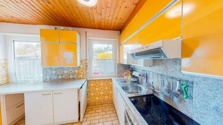 Küche im Erdgeschoss