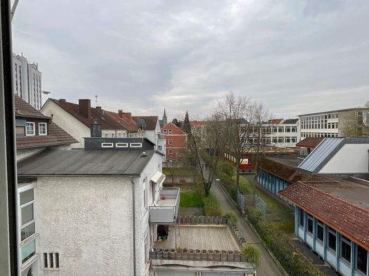 Ausblick vom Wohnzimmer