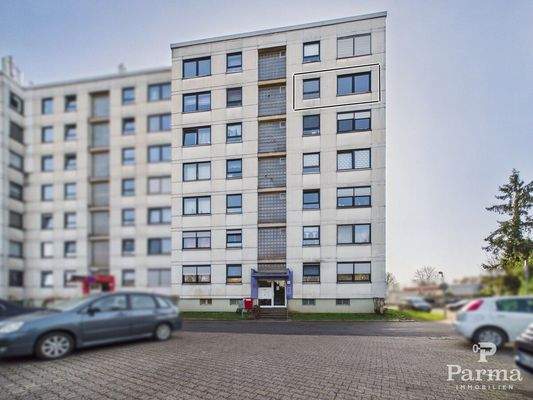 Vorderansicht des Hauses