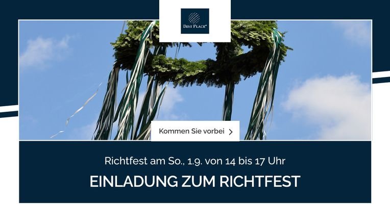 Einladung zum Richtfest