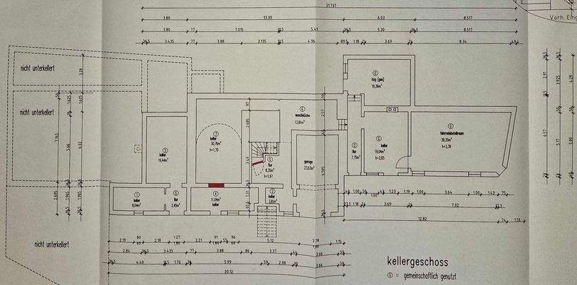 Grundriss Kellergeschoss