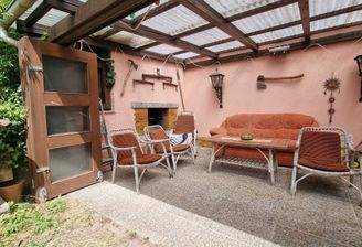 Überdachte Terrasse