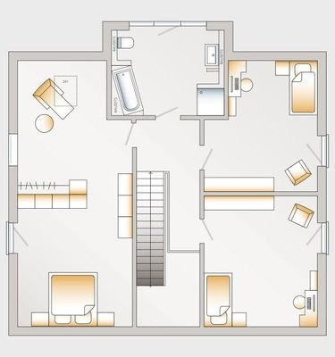 Grundriss Dachgeschoss