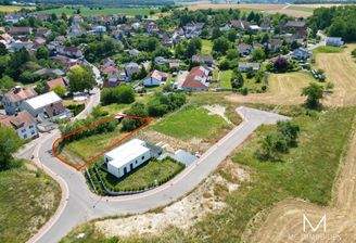 Ansicht Baugrundstück