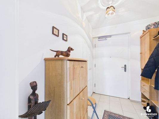 Eingangsbereich mit Deko