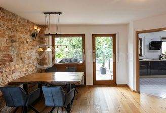 Essbereich mit Balkon Zugang 