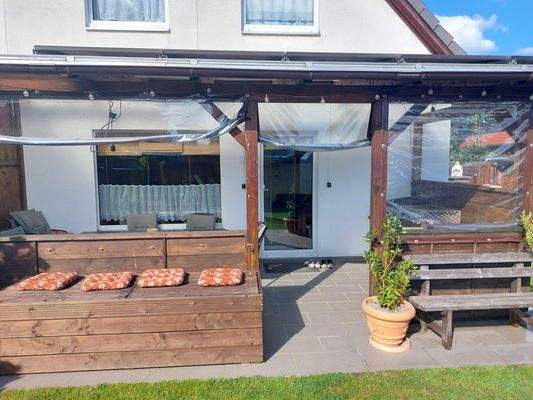 Geschützte Terrasse