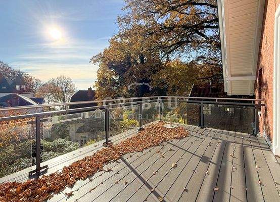 Terrasse im Dachgeschoss