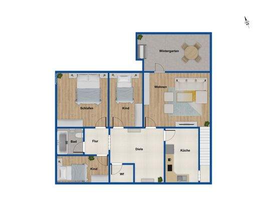 Grundriss Kellergeschoss