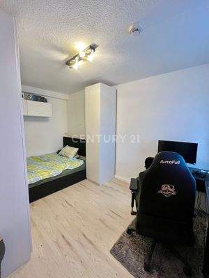 Hinten gelegen, schlafen Sie trotz Stadtlage ruhig