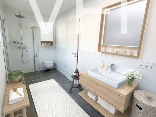 Rendering Bad Blick Türe