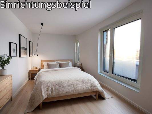 Schlafzimmer -EInrichtungsbeispiel-