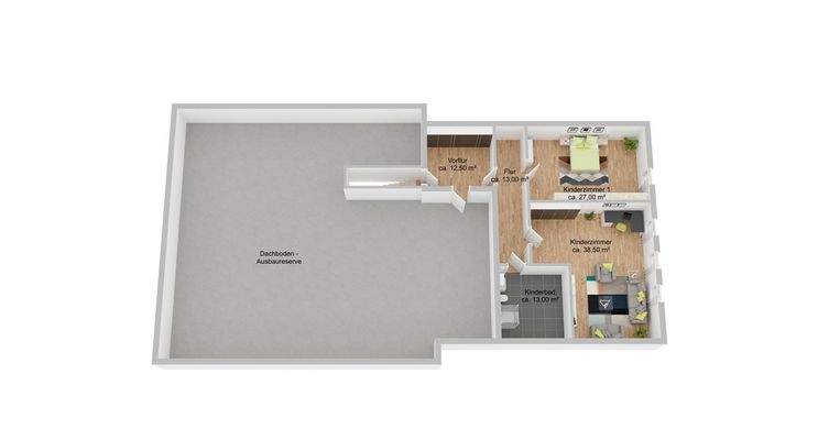 Grundriss Dachgeschoss