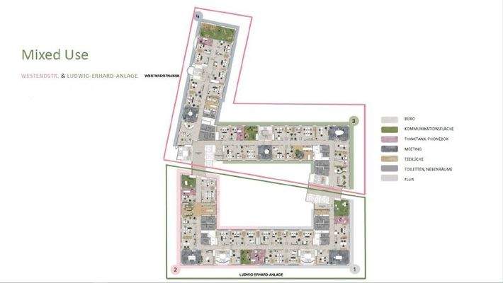 Verzimmerung Mixed Use