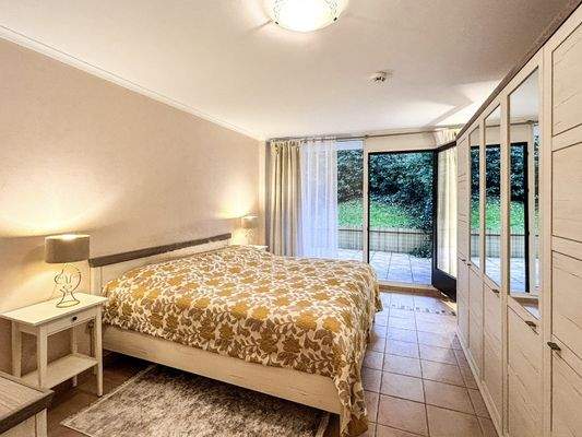 Schlafzimmer 2 im Erdgeschoss