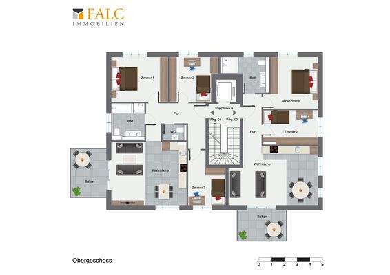 Grundriss Obergeschoss