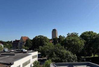 traumhafter Blick auf den Wasserturm