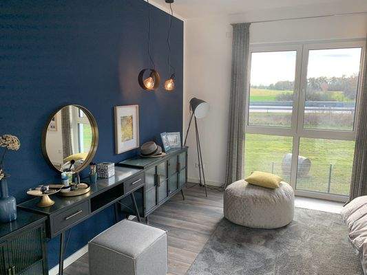 Ein  Schlafzimmer mit allem was man benötigt