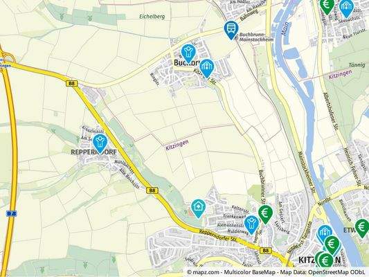 Geolyzer Kartenausschnitt