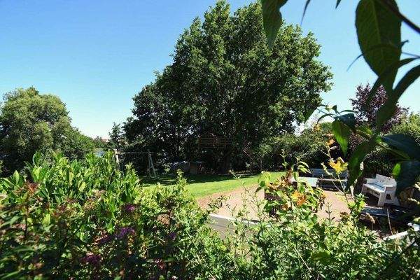 Sichtgeschützte Sitzecke