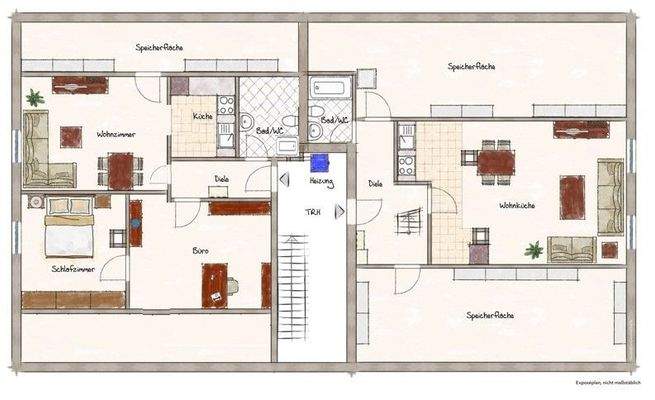 Grundriss Dachgeschoss