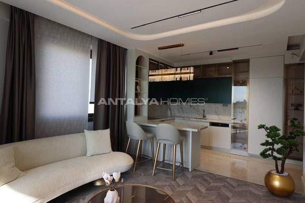 Flats with Large Spaces in Mersin with Nature and Sea Views
