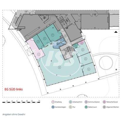  Grundriss Erdgeschoss SÜD links Handel_Büro
