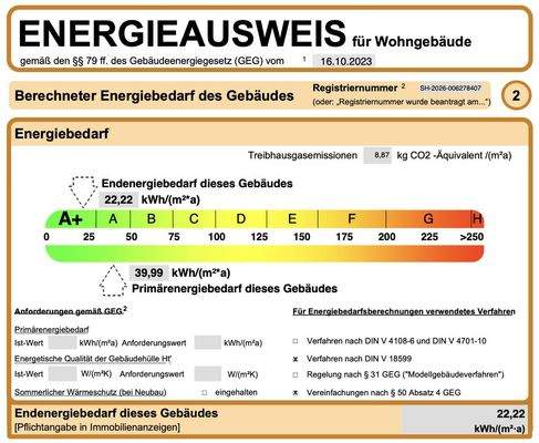Energieausweis DHH links