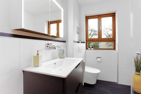 Saniertes Badezimmer