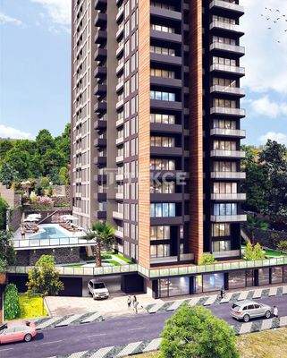 Sea-View Apartments for Sale in a Complex in Kartal Istanbul