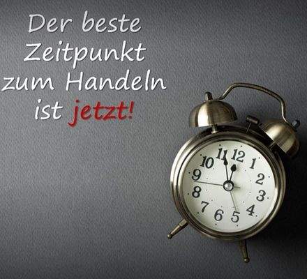 Zeitpunkt!