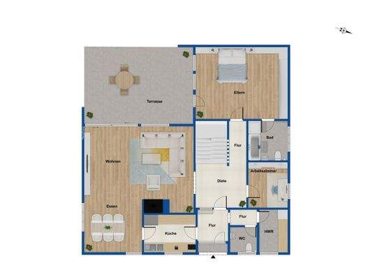 Grundriss Erdgeschoss