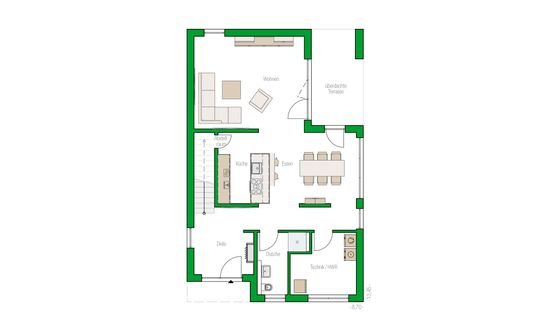 Grundriss Erdgeschoss