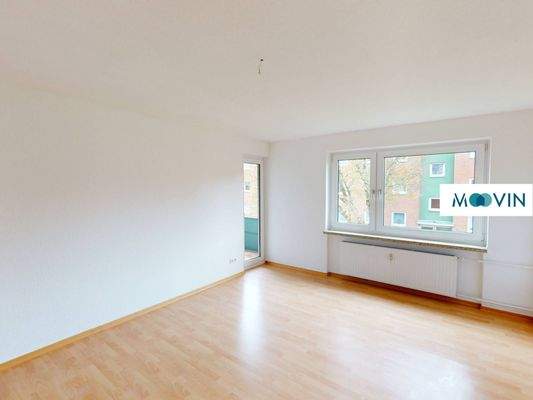 Ansicht II: Wohn- und Esszimmer