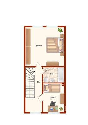 Grundriss Obergeschoss