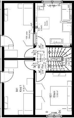 Grundriss DG Beispiel
