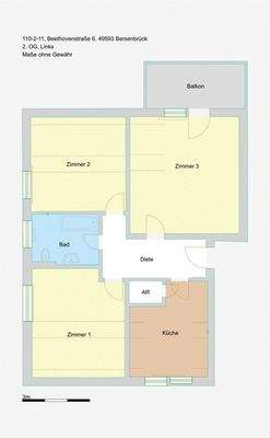 Grundriss Wohnung Osnabrück