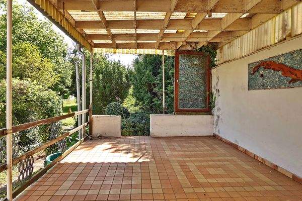 Überdachte Terrasse