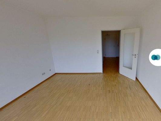 Ansicht II: Schlafzimmer I (UG)