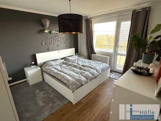 Schlafen mit Balkonzugang